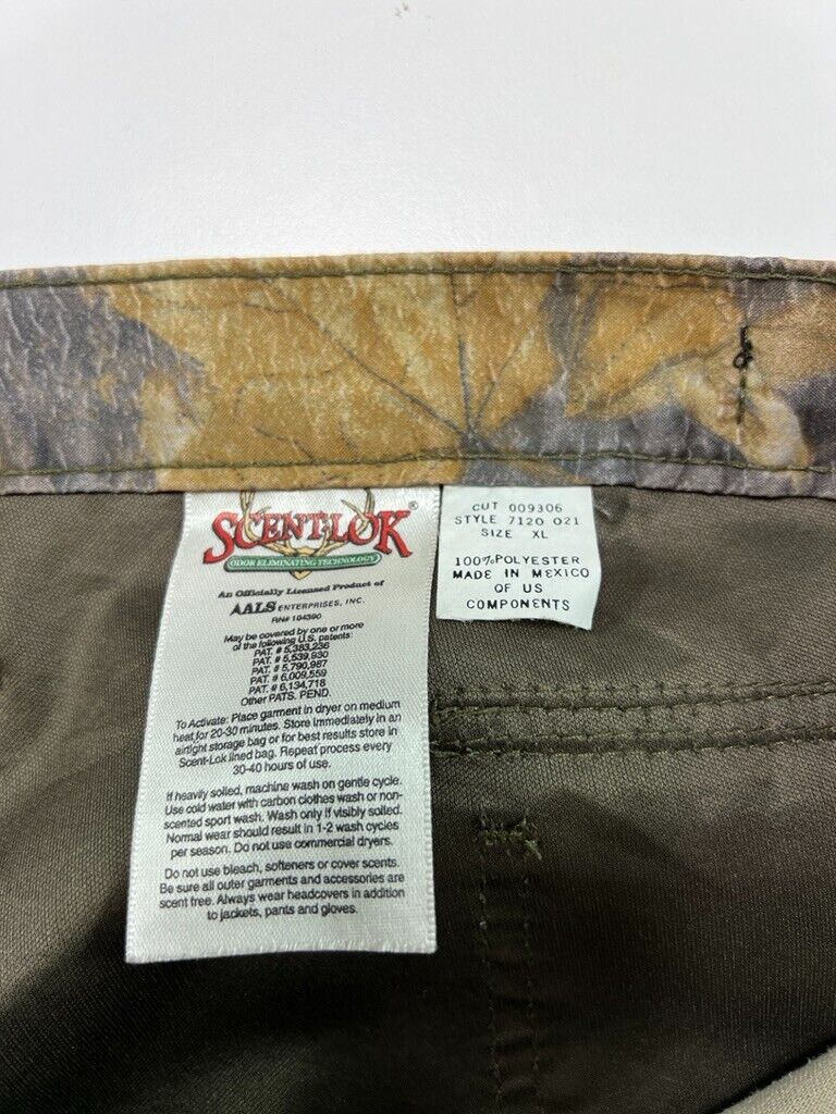 Vintage Scentlok Advantage Timber Camo Hunting Cargo Pants Size XL