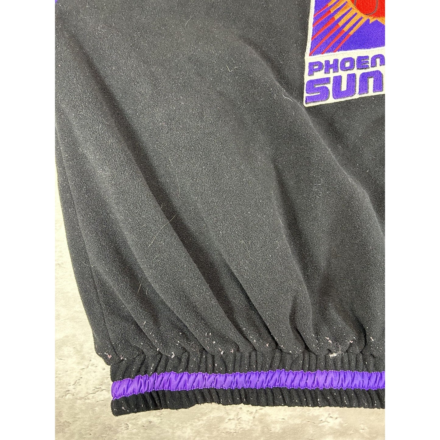 Vintage 90s Phoenix Suns NBA Embroidered Reversible Basketball Jacket Size XL