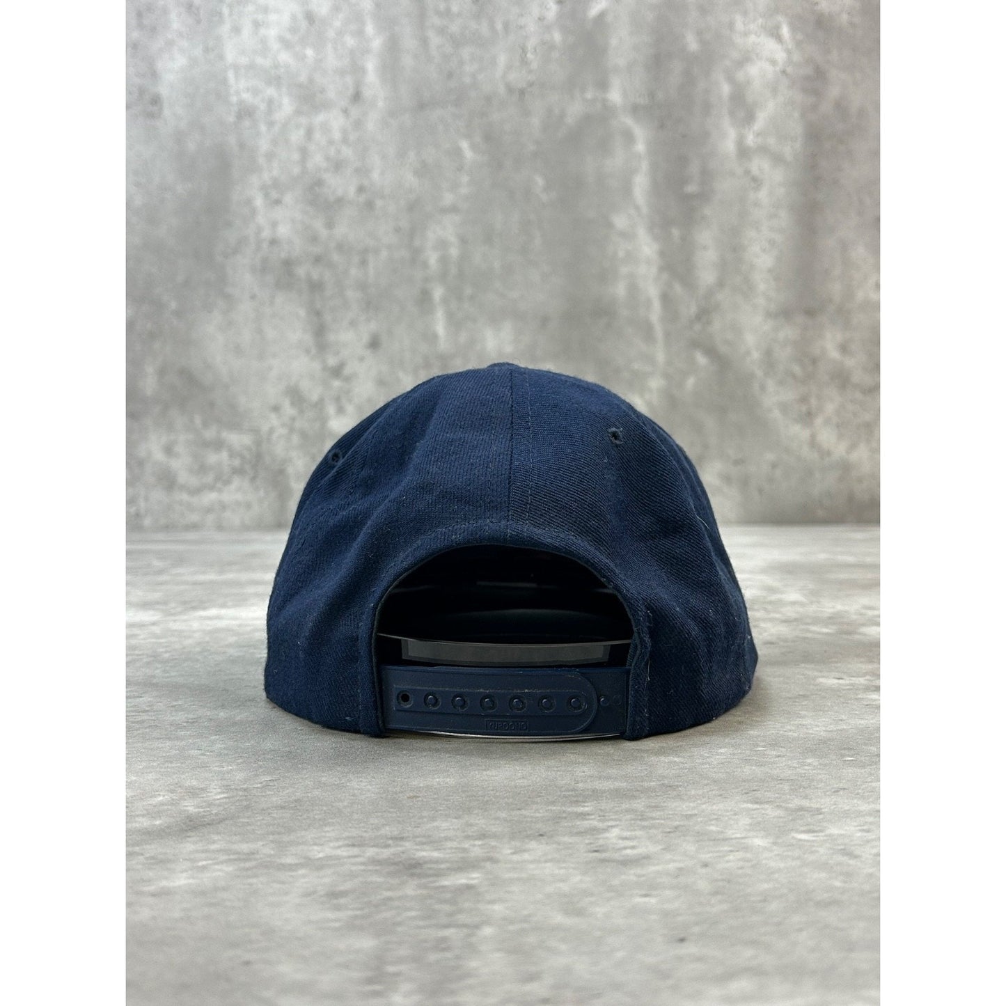 Vintage USS Albany US Navy Military Embroidered Patch Snapback Hat OSFA