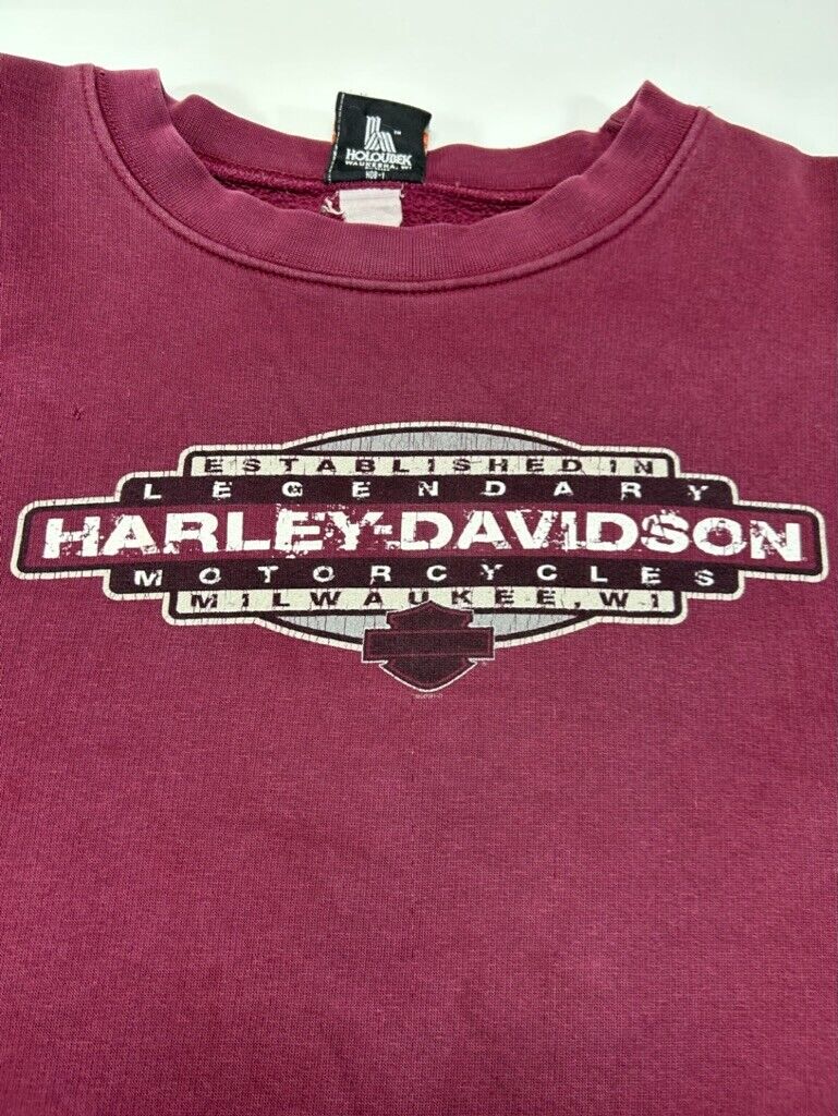 Vintage 2002 Harley Davidson Take A Ride In The Country Sweatshirt Size 2XL