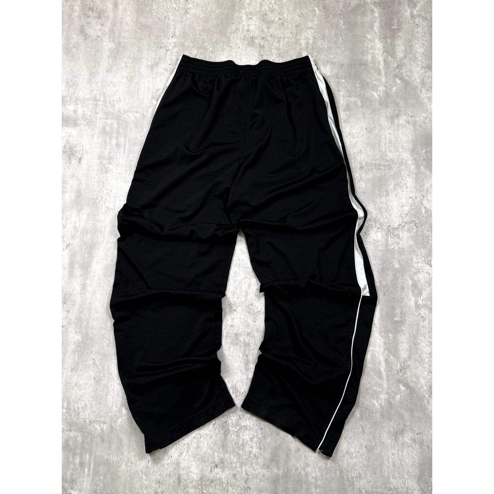 Vintage Nike Basketball Embroidered Mini Swoosh Warm Up Pants Size XL
