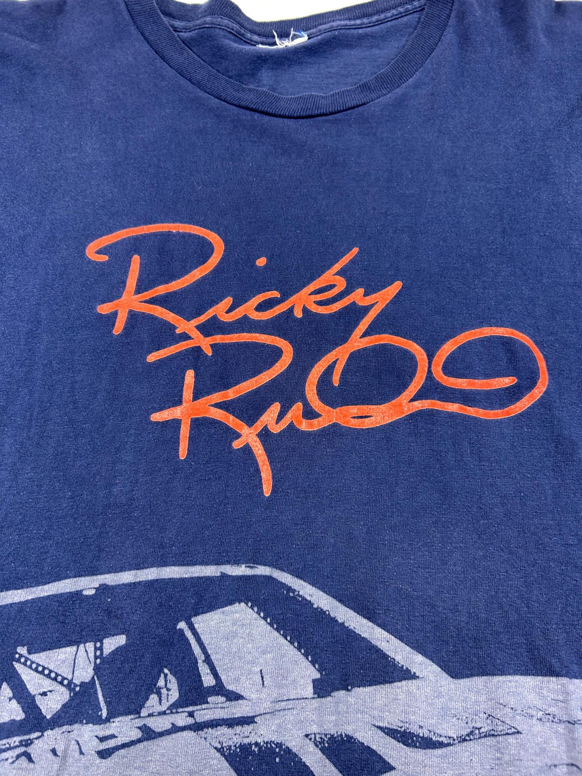 Vintage 90s Ricky Rudd #10 Nascar Racing Big Graphic T-Shirt Size Large