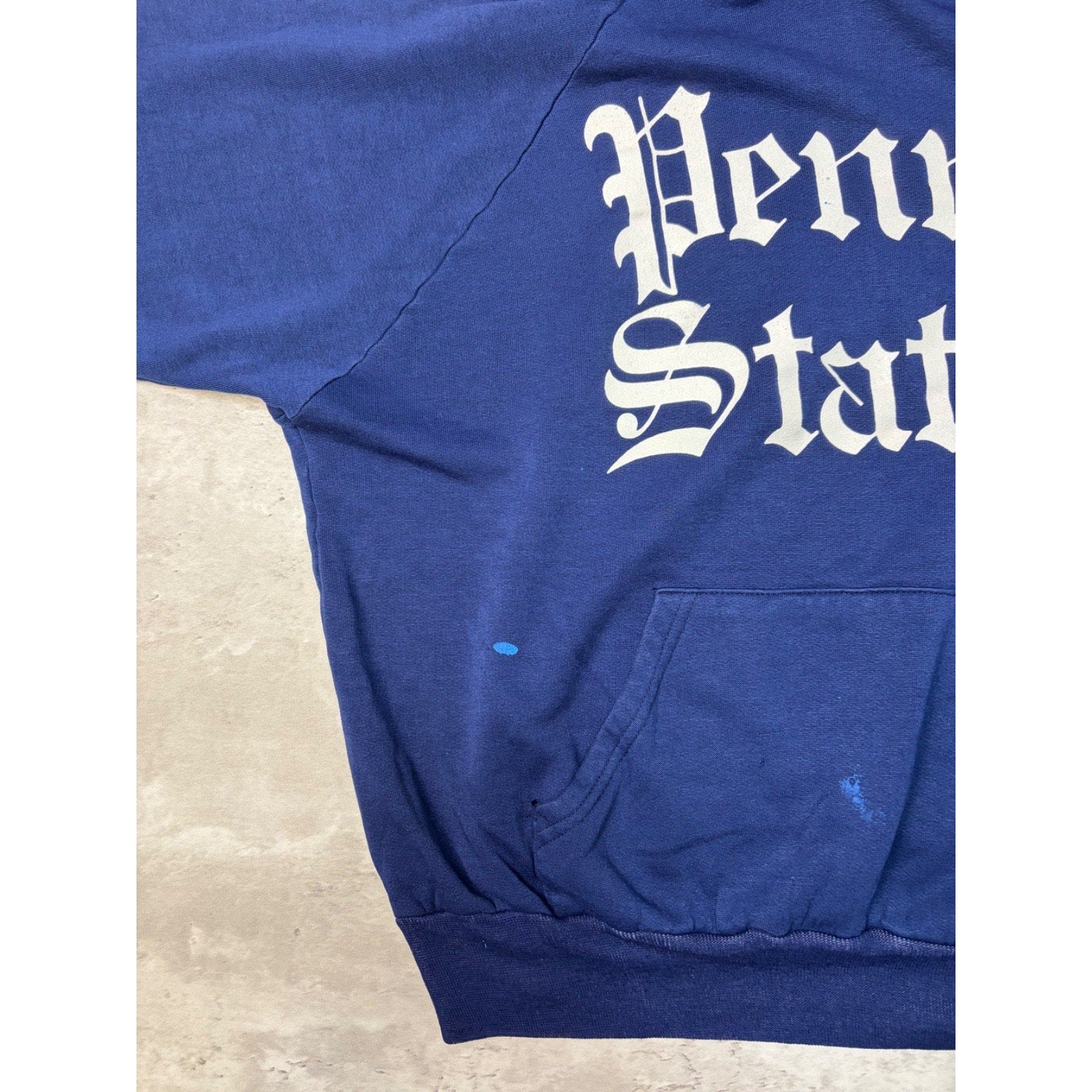 Vintage 80s/90s Penn State Nittany Lions NCAA Hooded Sweatshirt Size Large