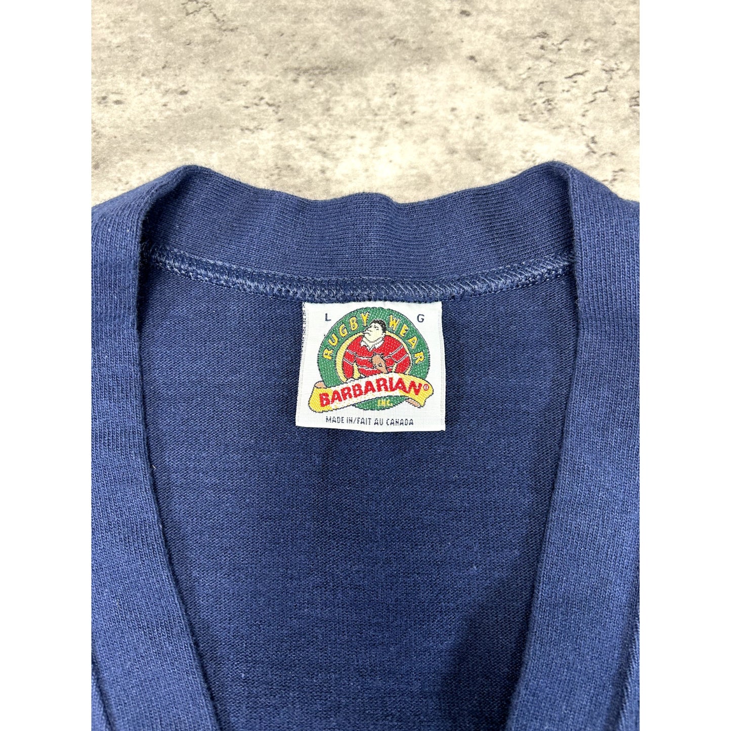 Vintage 90s Michigan Wolverines NCAA Embroidered Cardigan Sweatshirt Size Large