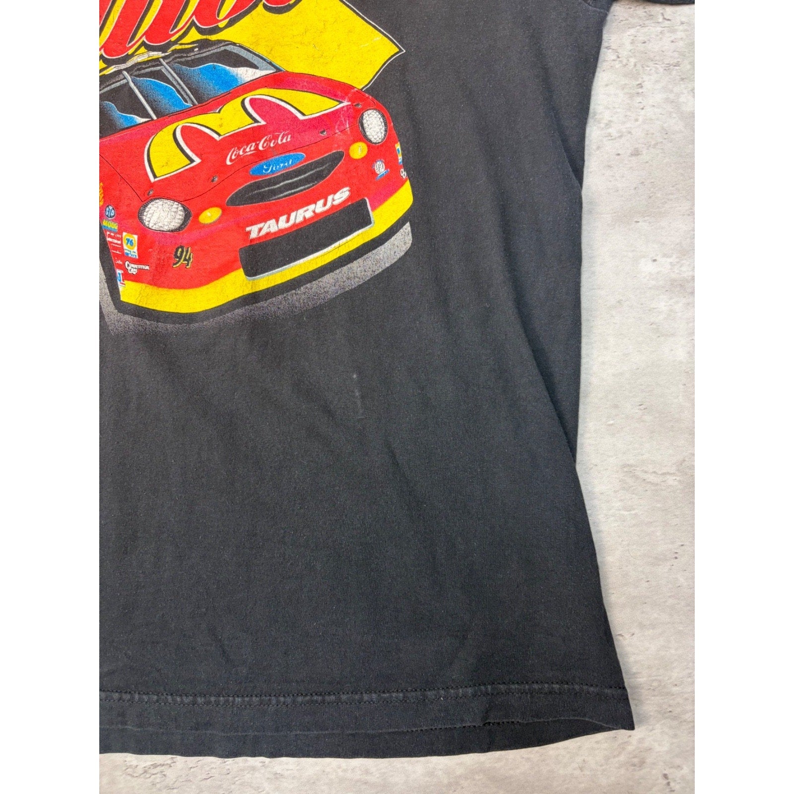 Vintage 1999 Bill Elliott #94 Nascar Racing Graphic Long Sleeve T-Shirt Sz Large