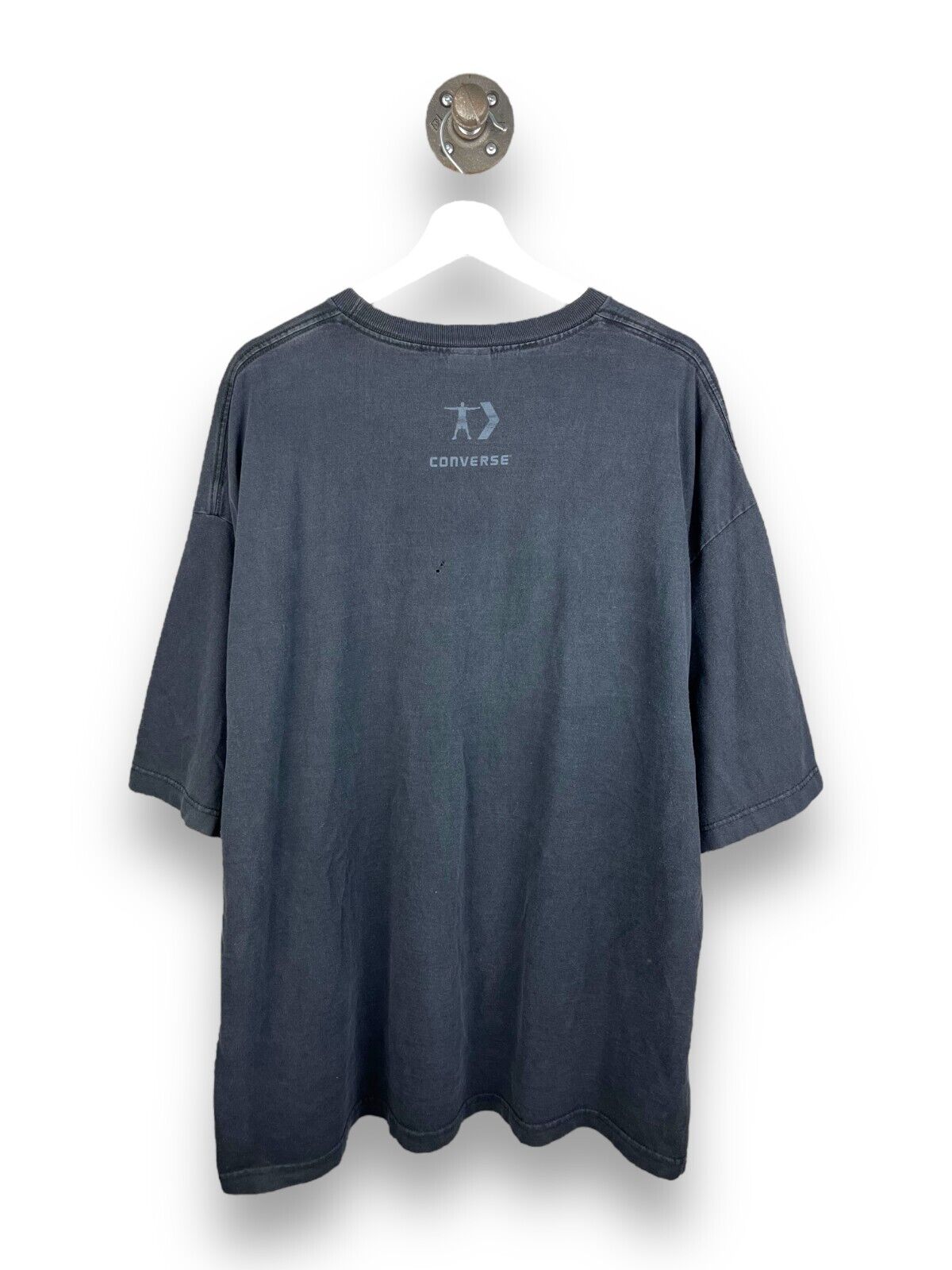 Vintage Y2K Dwayne Wade #3 Converse Graphic T-Shirt Size 2XL Black
