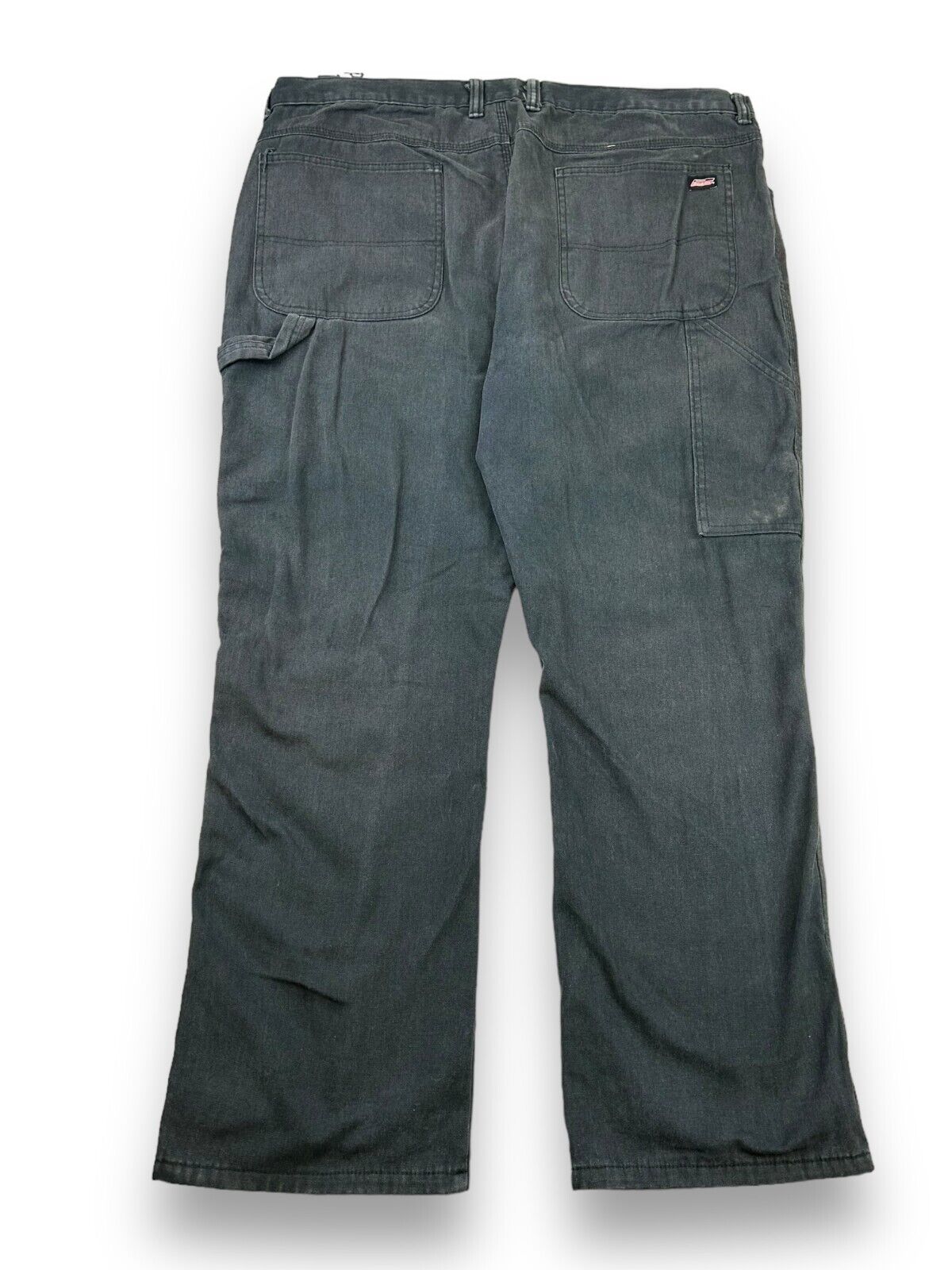 Dickies Fleece Lined Canvas Workwear Carpenter Pants Size 41 Black