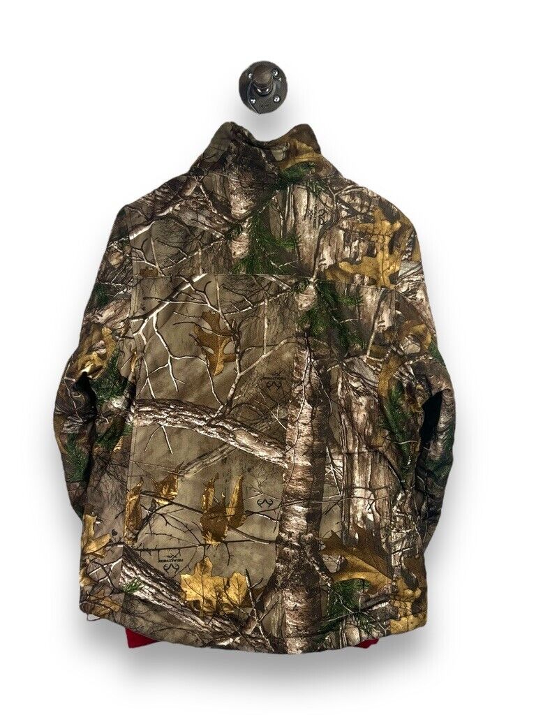 Real Tree Xtra Camo Full Zip Hunting Multi Pocket Jacket Size Large