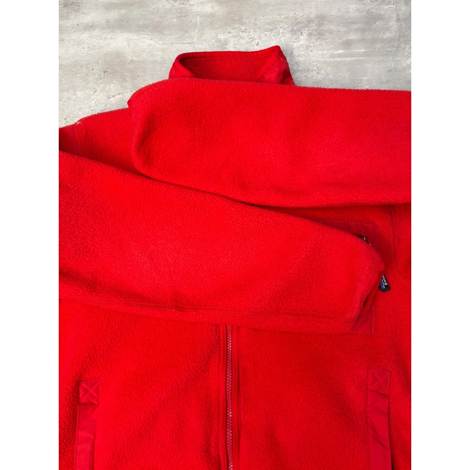 Vintage Patagonia Pile Full Zip Fleece Sweatshirt Size Medium