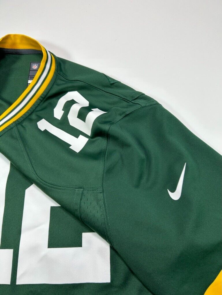 Aaron Rodgers #12 Green Bay Packers NFL Nike Football Jersey Size Large