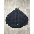 Vintage Polo Ralph Lauren Tonal Embroidered Pony Button Up Shirt Size 2XL
