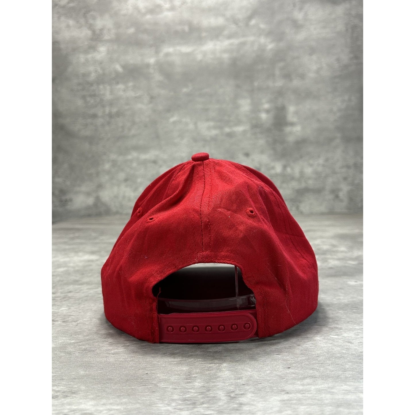 Vintage Firestone Racing Embroidered Spellout Snapback Hat OSFA Red