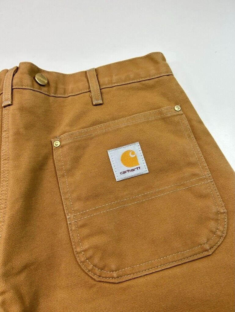 Vintage 90s Carhartt Quilted Lined Canvas Workwear Pants Size 34 B10BRN