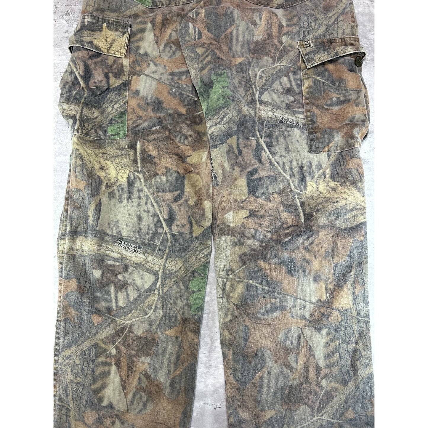 Vintage 90s Spartan Advantage Timber Tree Camo Hunting Cargo Pants Size Medium