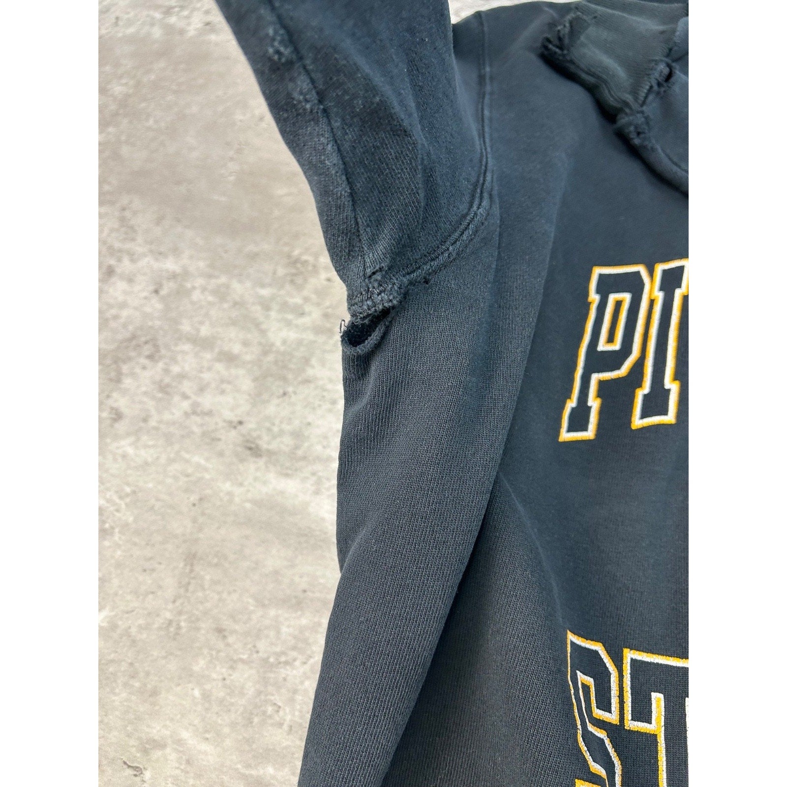 Vintage 1994 Pittsburgh Steelers NFL Graphic Spellout Logo Sweatshirt Size XL
