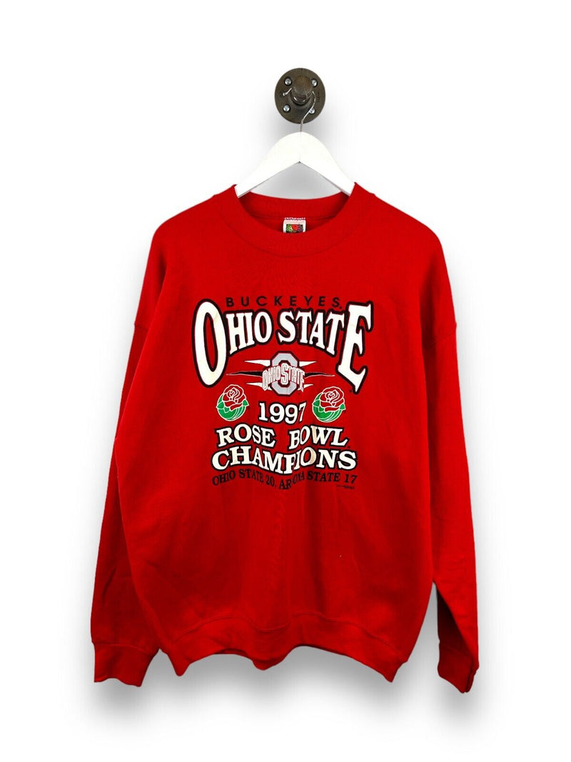 Vintage 1997 Ohio State Buckeyes Rose Bowl Champions NCAA Sweatshirt Sz XL 90s