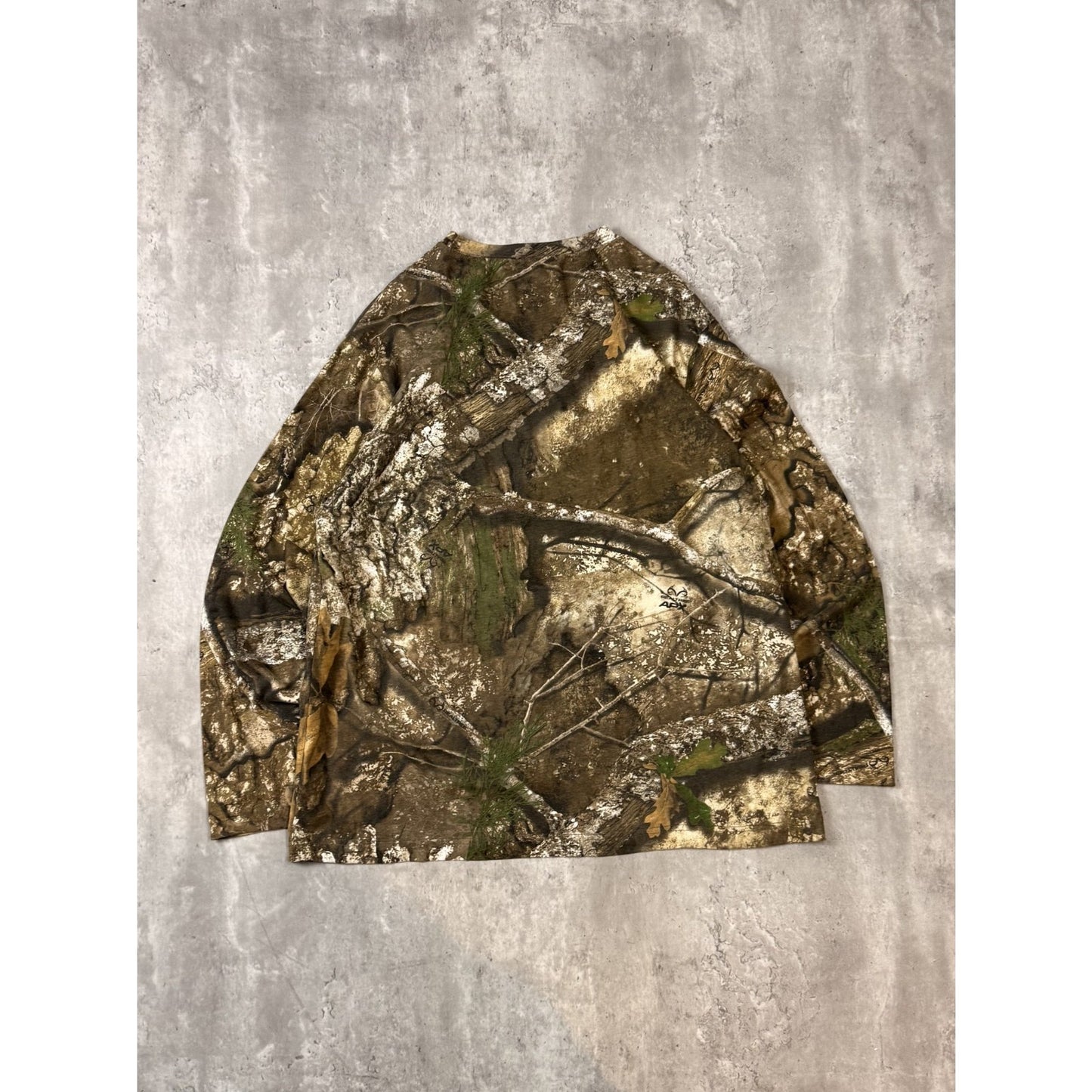 Real Tree APX Tree Camo Long Sleeve Hunting T-Shirt Size XL