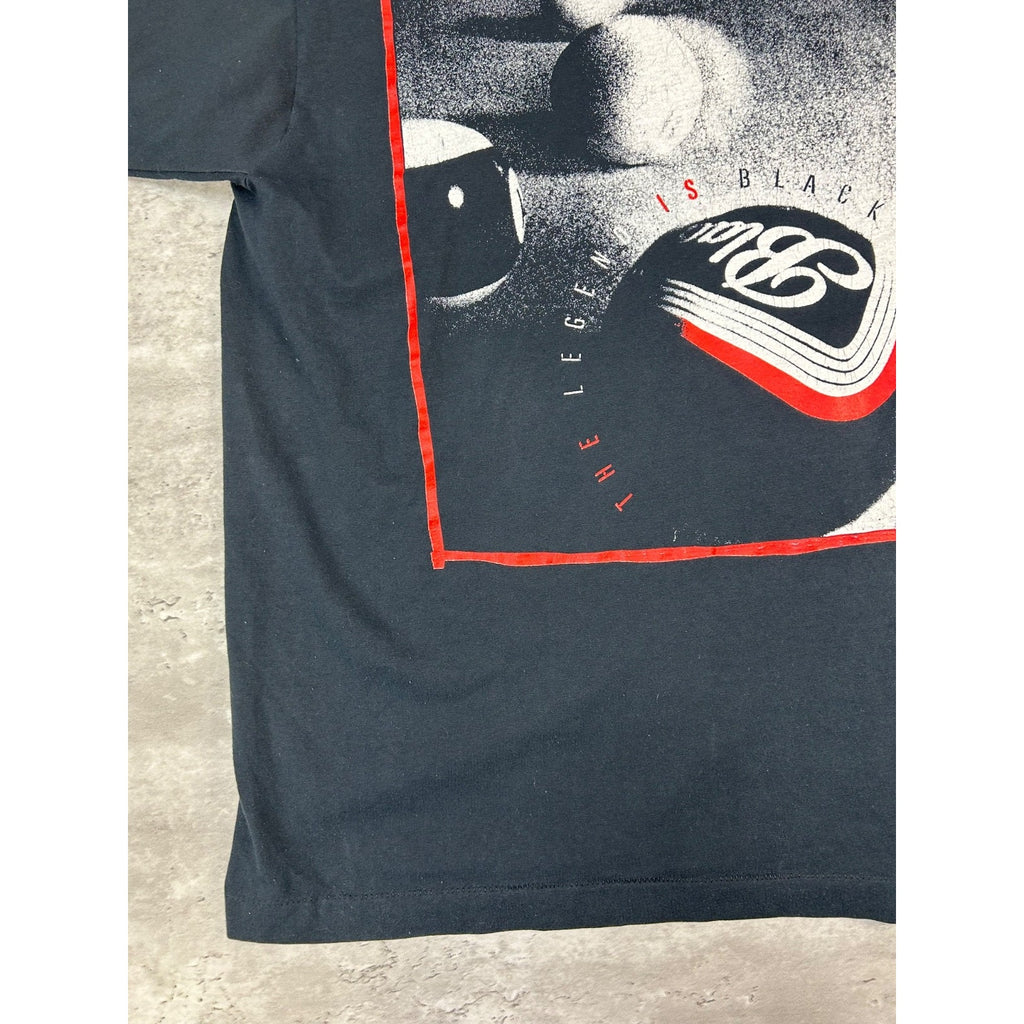 Vintage 90s The Legend Is Black Billiards Graphic T-Shirt Size XL