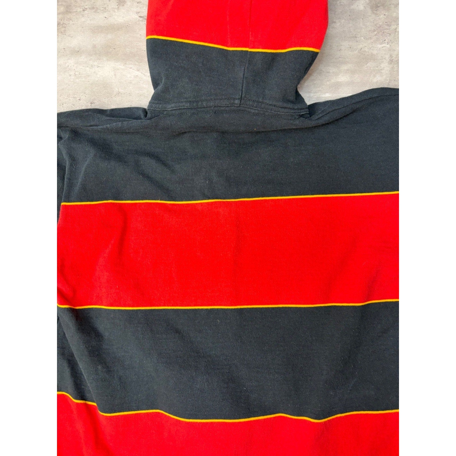 Vintage 90s University Of Guelph Embroidered Crest Hooded Sweatshirt Size Large