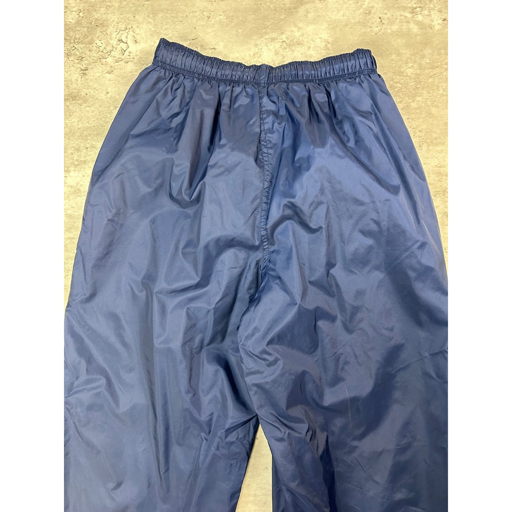 Vintage 90s Nike Embroidered Mini Swoosh Nylon Track Pants Size Medium YOUTH