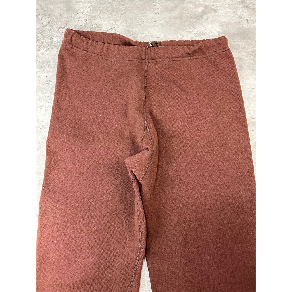 Vintage 90s Cleveland Browns NFL Graphic Spellout Sweat Pants Size Medium