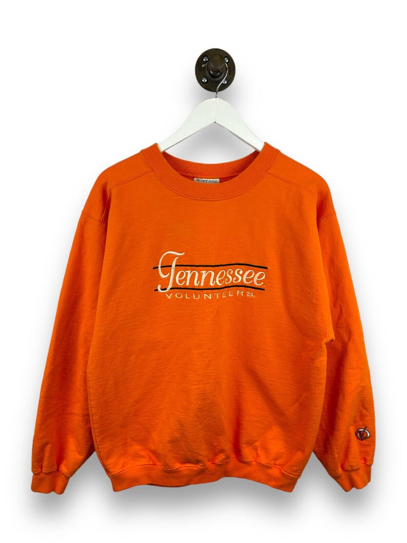 Vintage 90s Tennessee Volunteers Script Spell Out NCAA Sweatshirt Size Medium