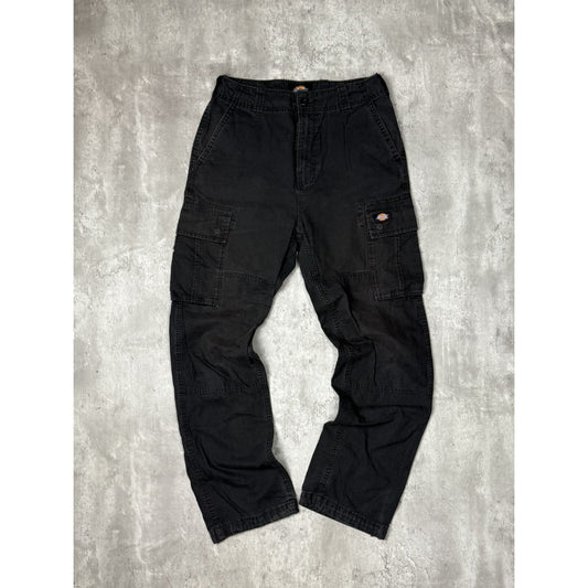 Vintage Dickies Canvas Workwear Cargo Pants Size 30 Black