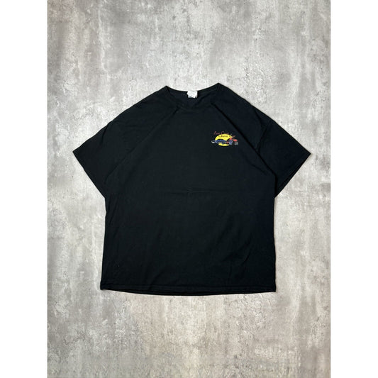 Vintage East Coast Classic Cars Destination Graphic T-Shirt Size 2XL Black