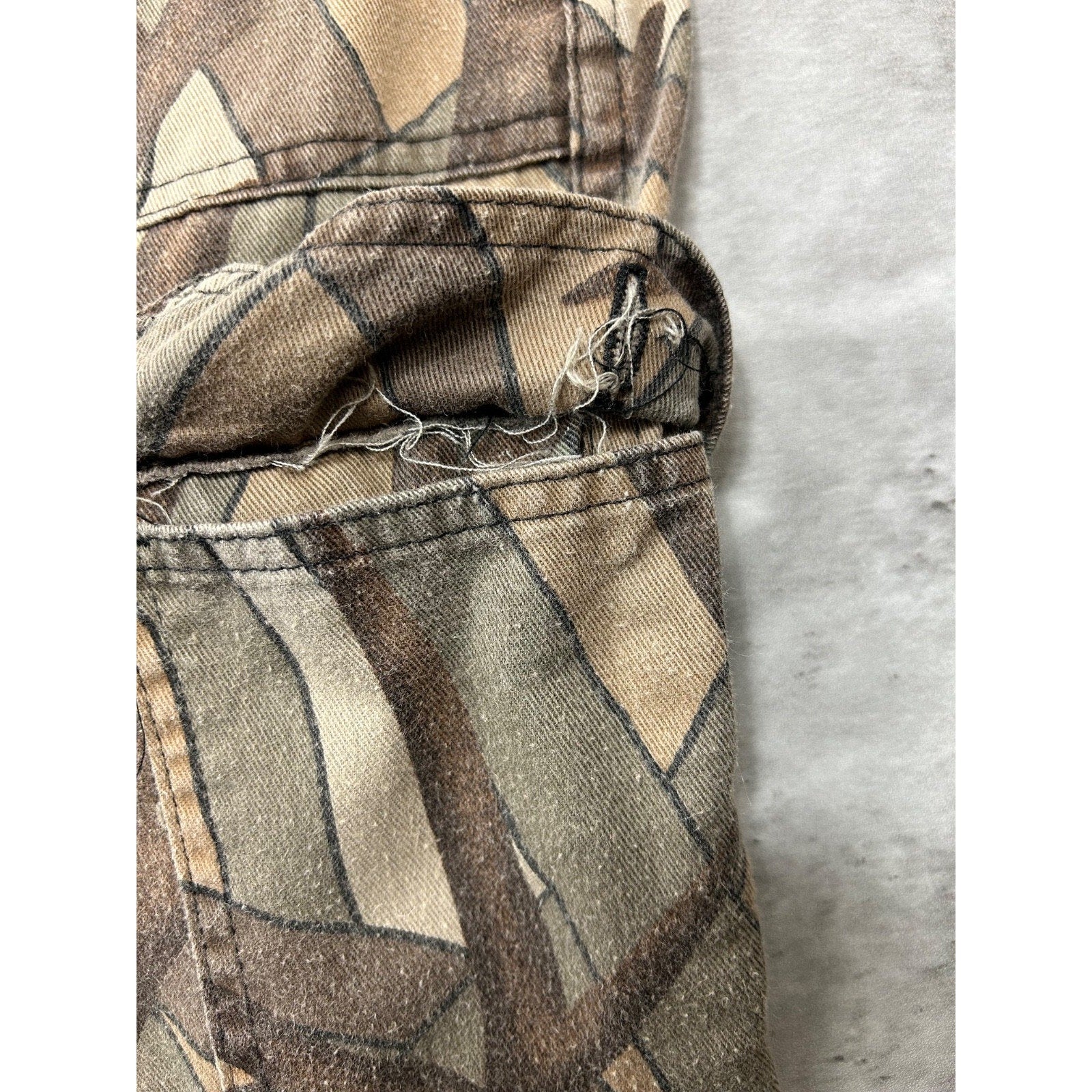 Vintage 1987 Streamline Camo Hunting Style Pants Shirt Size 39