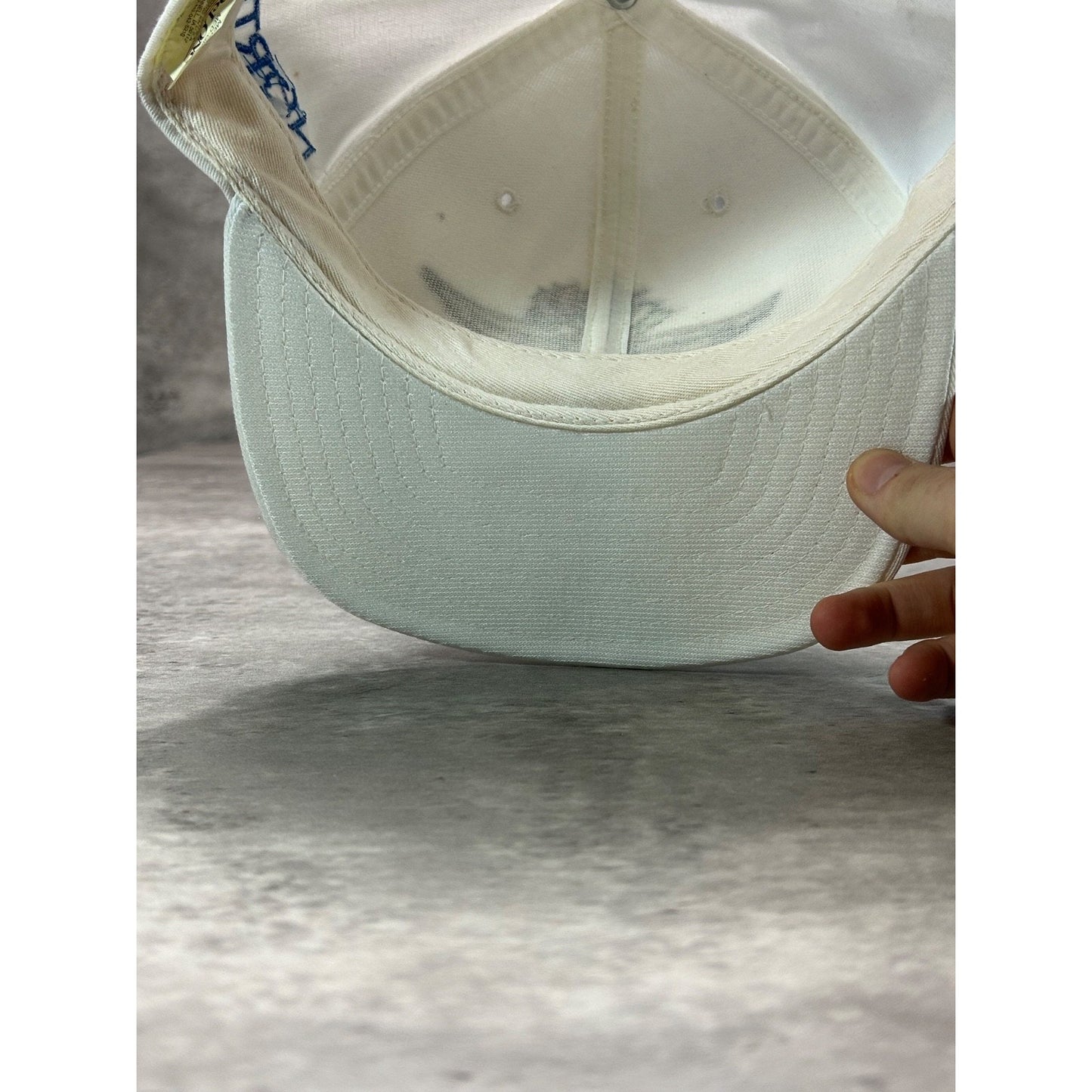 Vintage 90s Indianapolis Speedway Nascar Embroidered Logo Snapback Hat OSFA