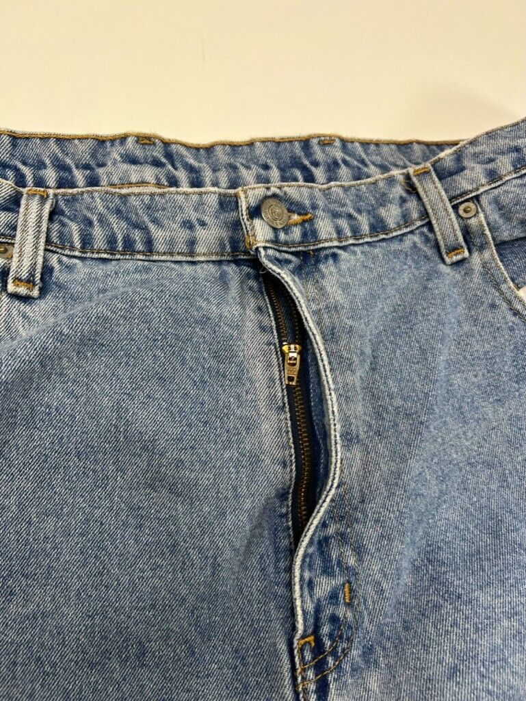 Vintage 90s Polo Jeans Ralph Lauren Relaxed Style Light Wash Denim Pants Size 41