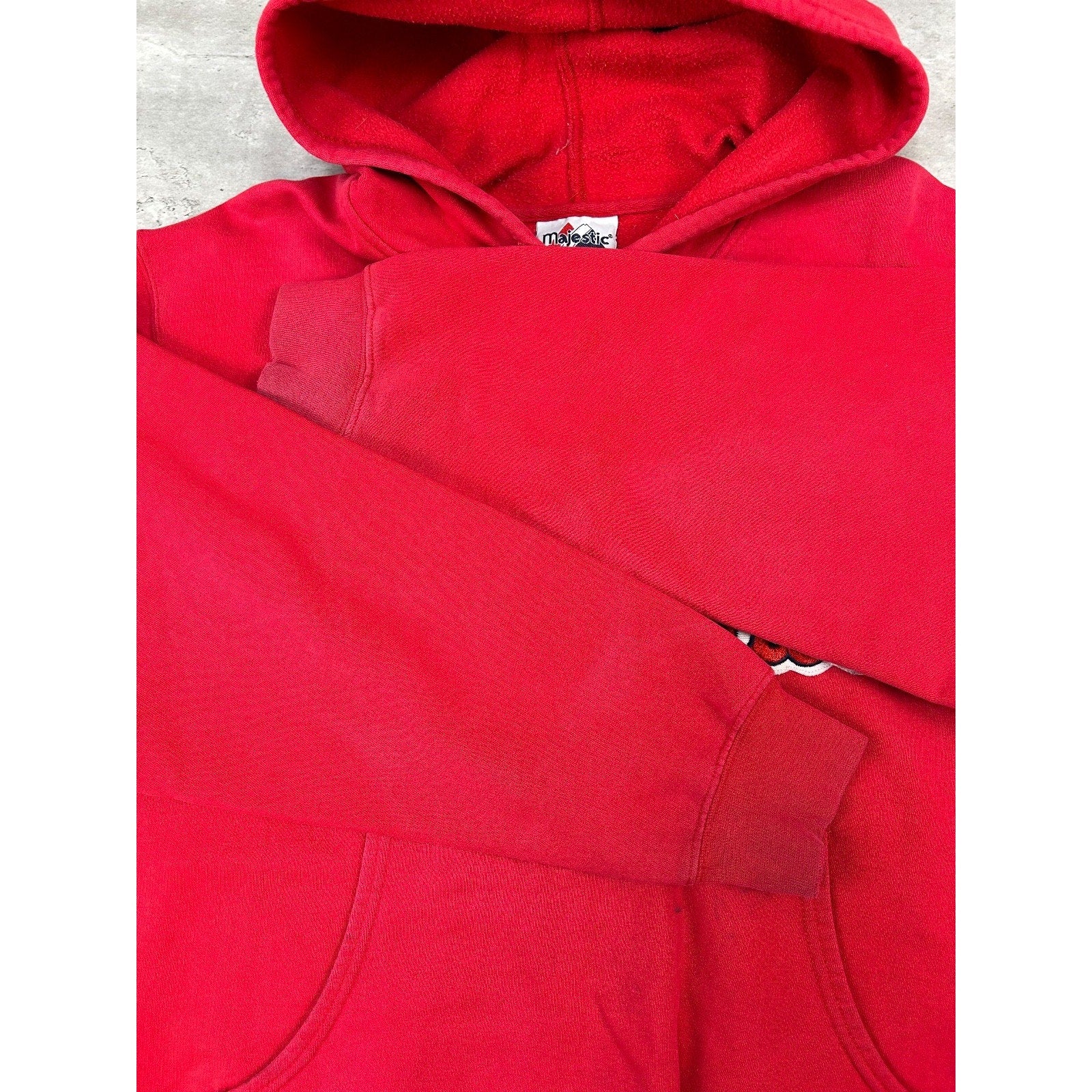 Vintage 90s St Louis Cardinals MLB Embroidered Pullover Hooded Sweatshirt Medium