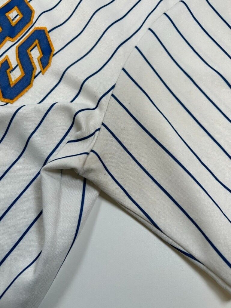Ryan Braun #8 Milwaukee Brewers MLB Stitched Pinstripe Majestic Jersey Size 2XL