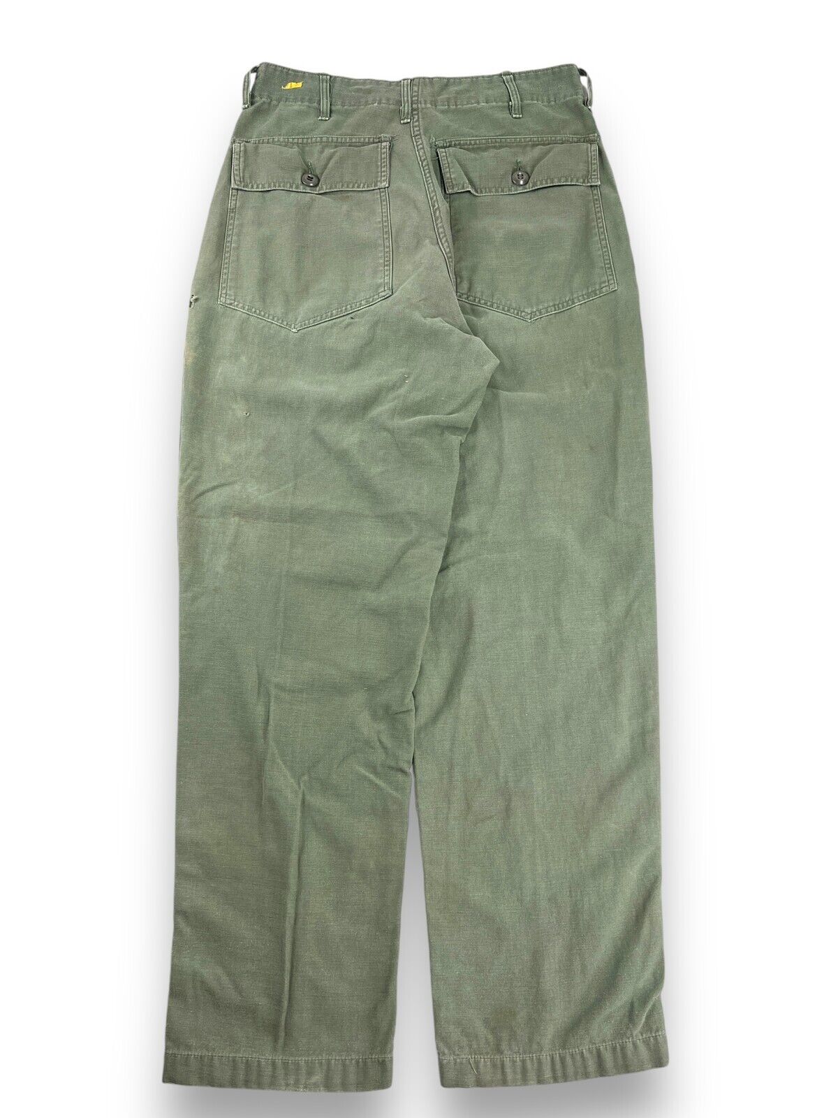 Vintage 80s US Military OG-107 Field Pants Size 31 Green