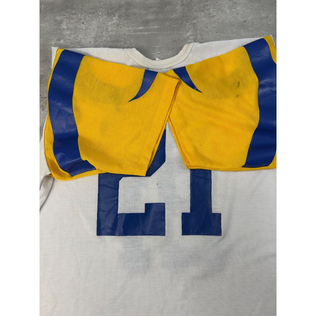 Vintage 70s/80s Los Angeles Rams #21 NFL Football Jersey Size XL