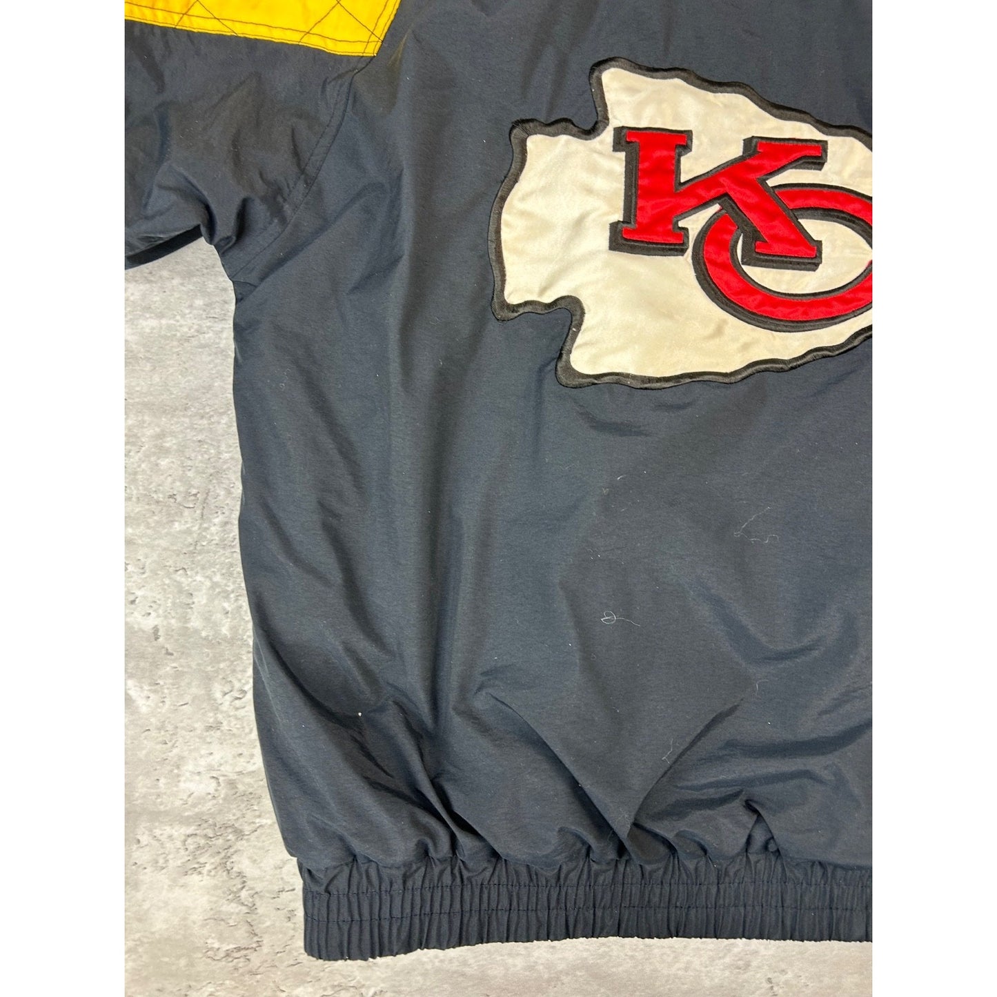 Vintage 90s Kansas City Chiefs NFL Embroidered Insulated Starter Jacket Medium