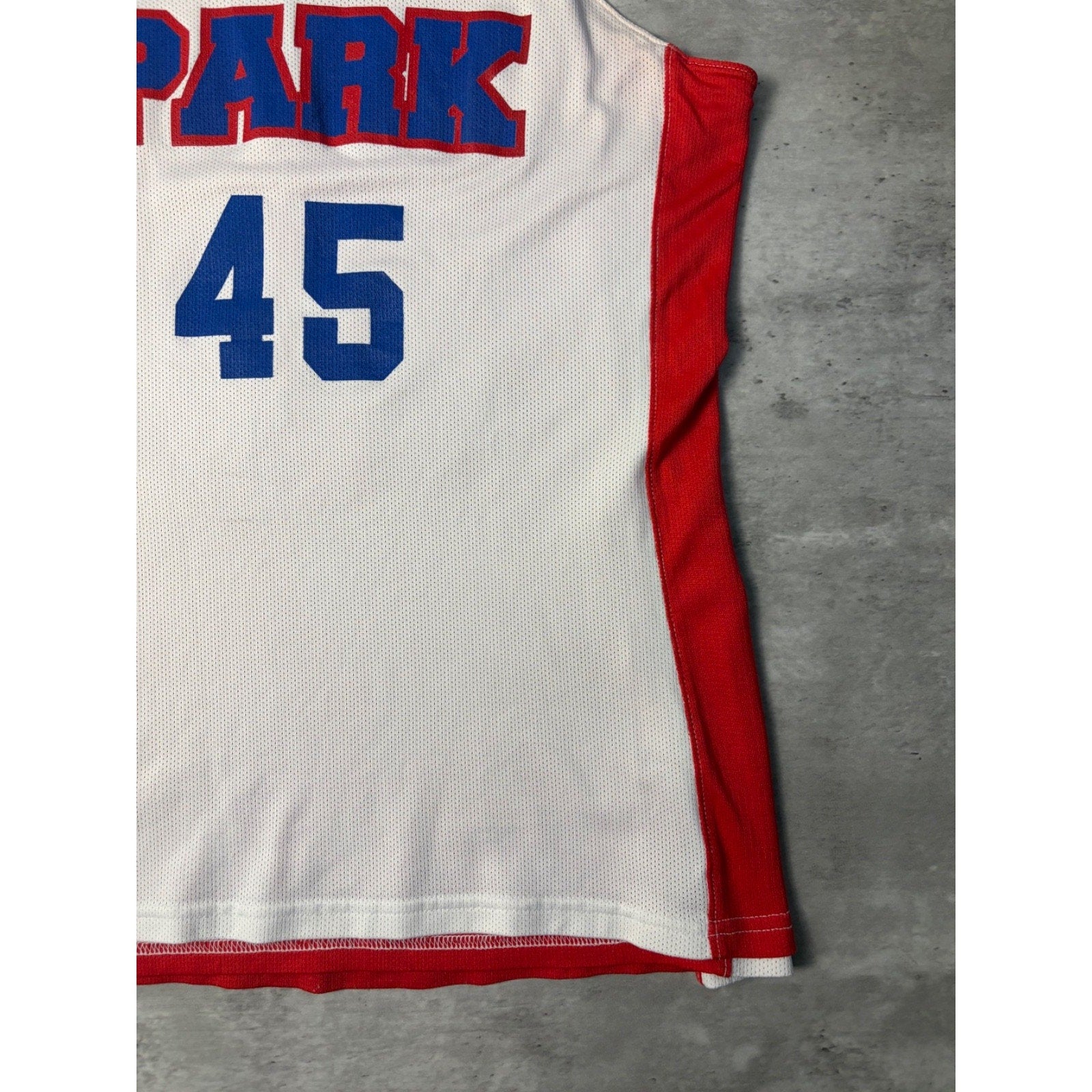 Vintage Park #45 Nike Reversible Basketball Jersey Size Large YOUTH