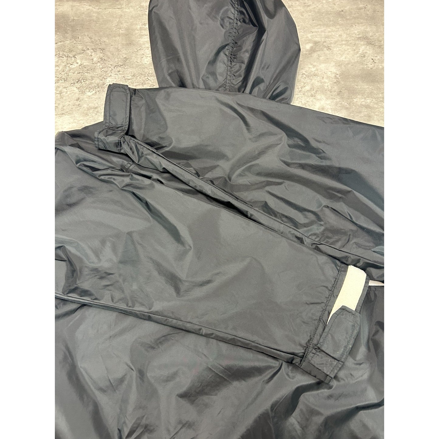 Vintage 2000s Nike Embroidered Swoosh Nylon 1/2 Zip Windbreaker Jacket Sz Large