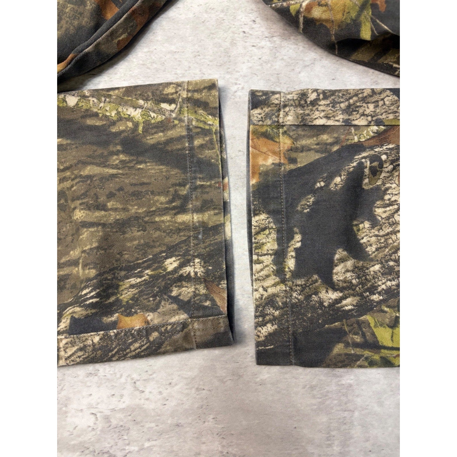 Vintage Mossy Oak Breakup Tree Camo Hunting Cargo Pants Size 29 YOUTH