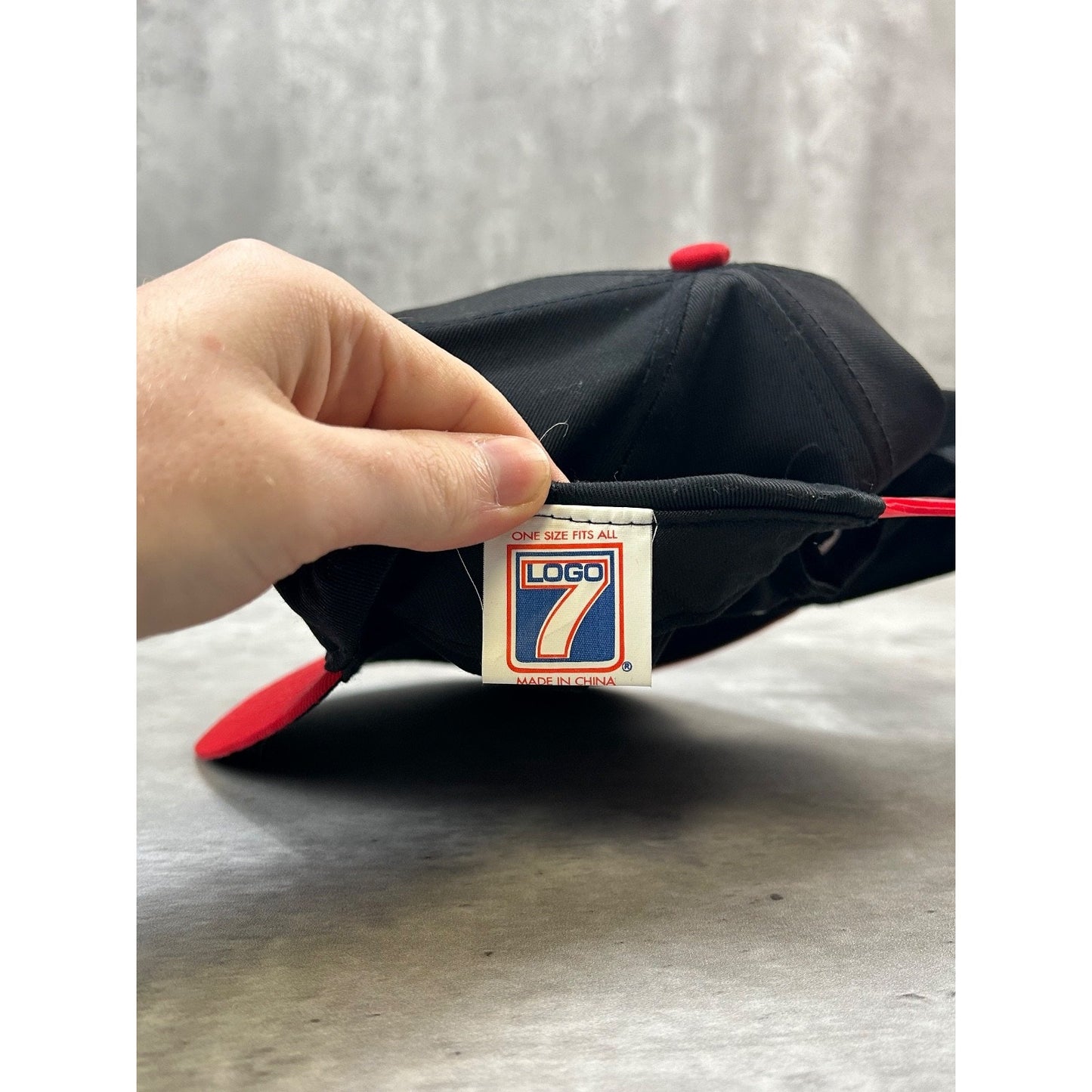 Vintage 90s John Force Castrol GTX Racing Embroidered Snapback Hat OSFA