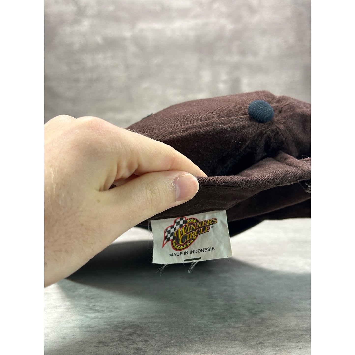 Vintage Dale Jarrett UPS Racing Embroidered Nascar Strapback Hat OSFA