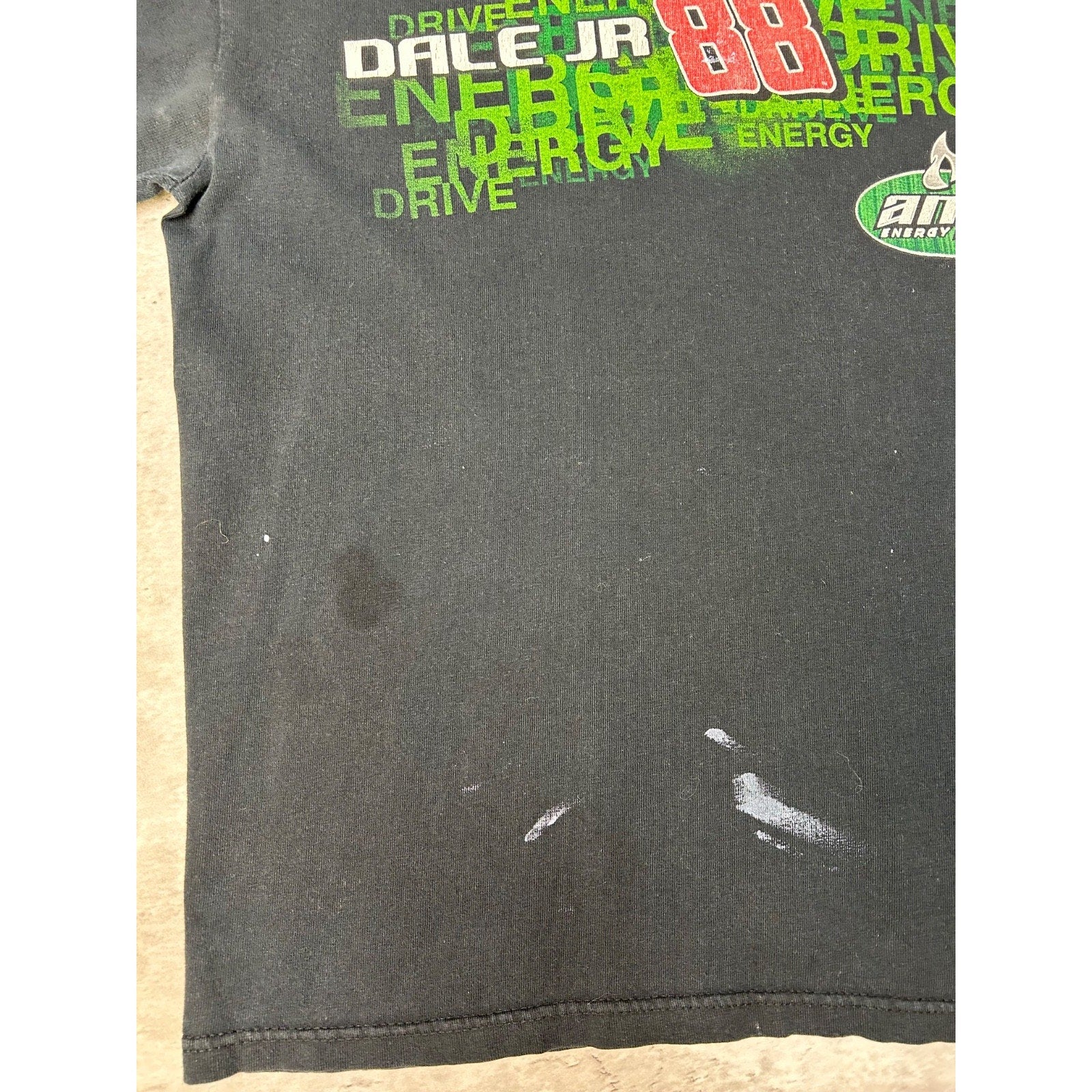 Vintage Dale Earnhardt Jr #88 Amp Racing Nascar Racing T-Shirt Size Medium