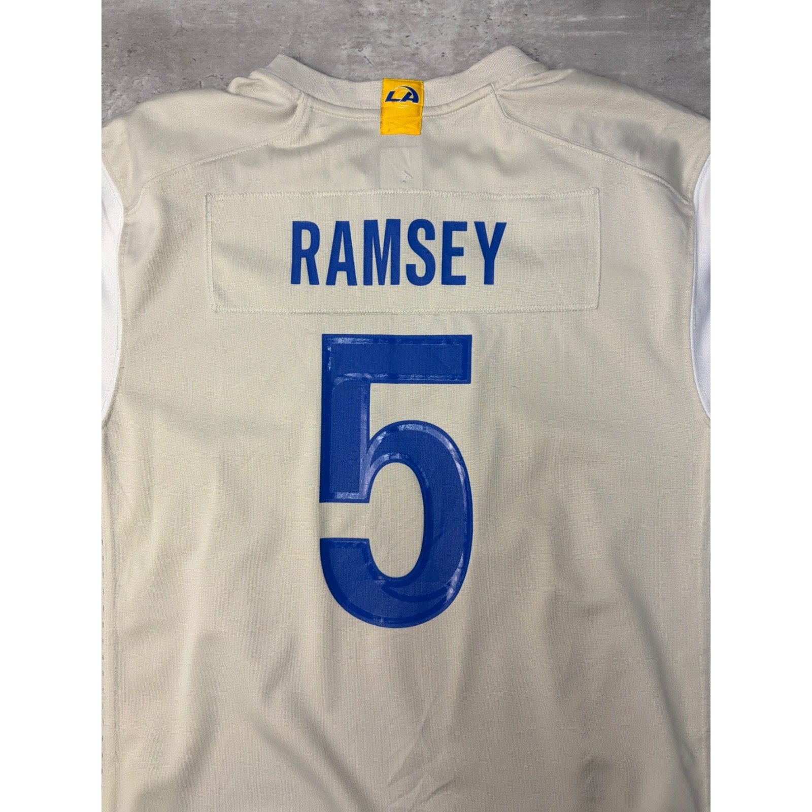 Vintage Jalen Ramsey #5 Los Angeles Rams NFL Football Jersey Size XL YOUTH