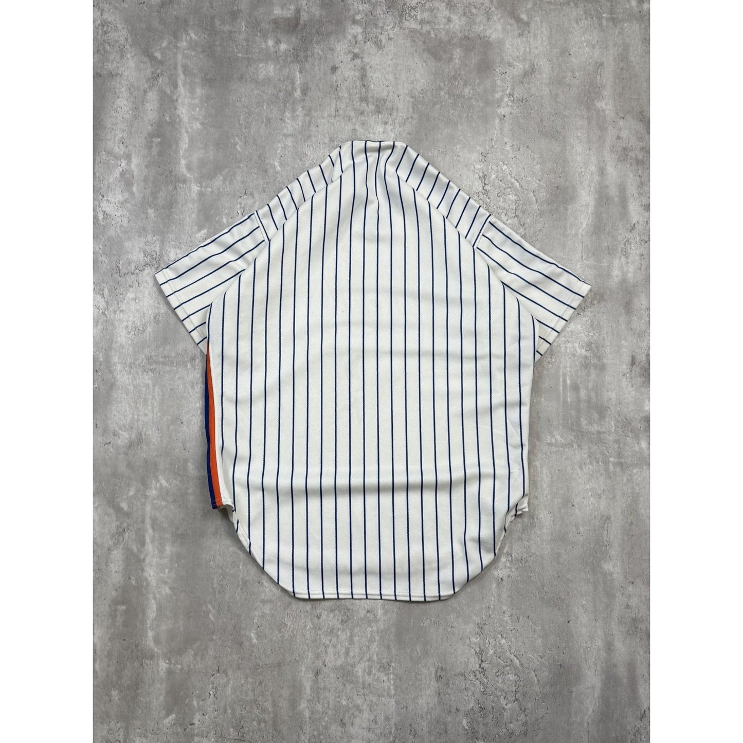 Vintage 90s New York Mets MLB Stitched Rawlings Pinstripe Baseball Jersey Sz XL