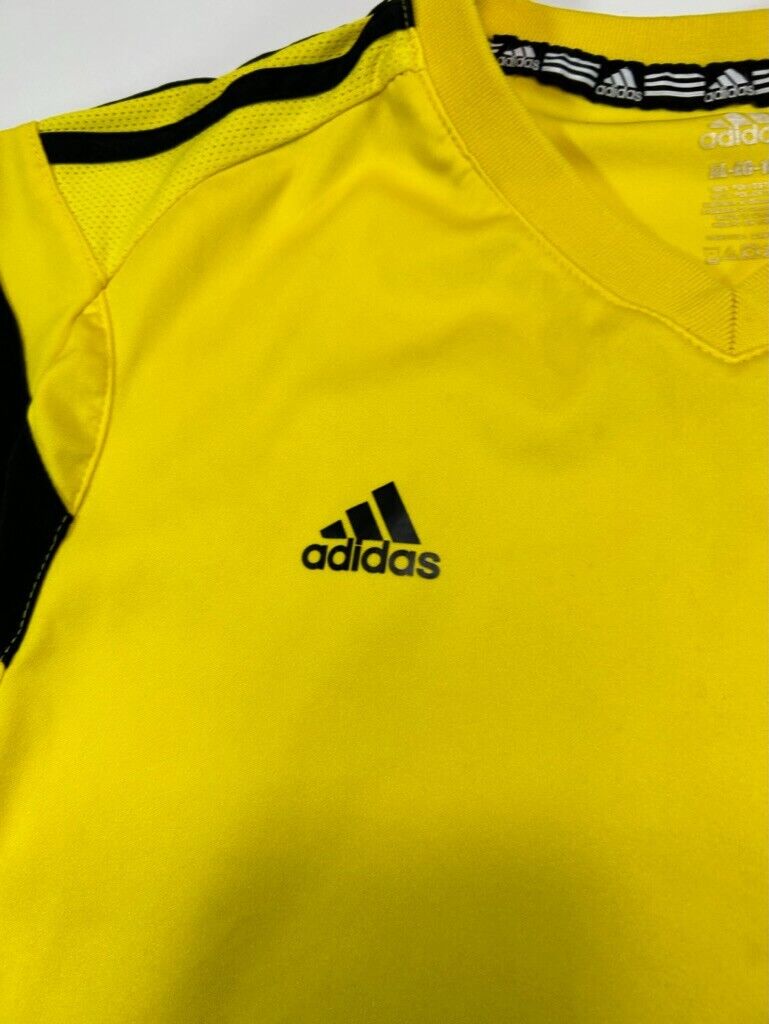 Columbus Crew MLS Adidas Nylon Soccer Jersey Size XL Yellow