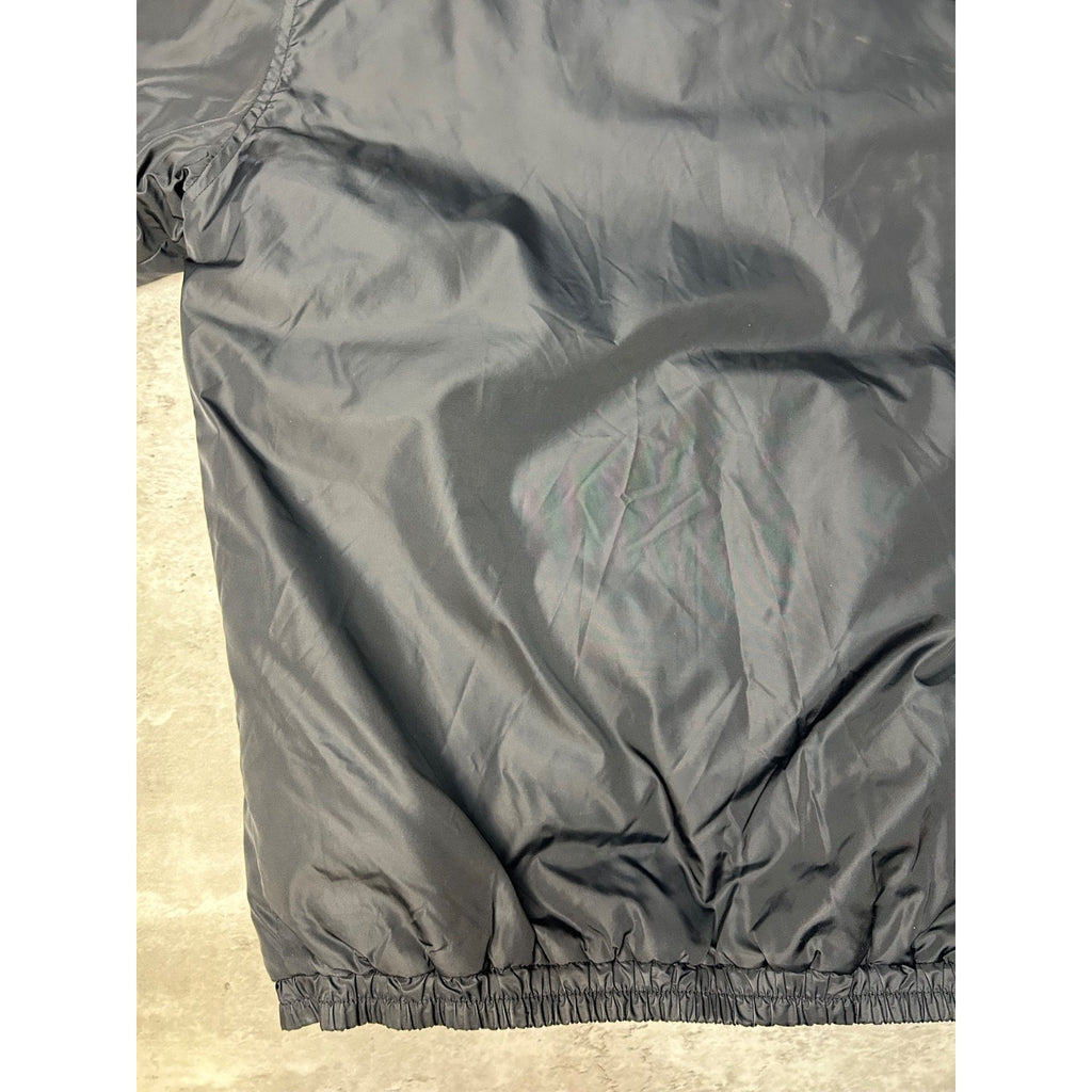 Vintage Adidas Embroidered Logo Nylon Full Zip Hooded Jacket Size Large