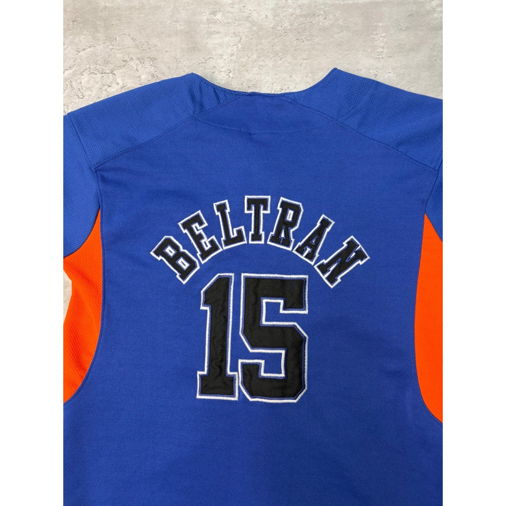 Carlos Beltran #15 New York Mets MLB Stitched Nike Jersey Size Large YOUTH