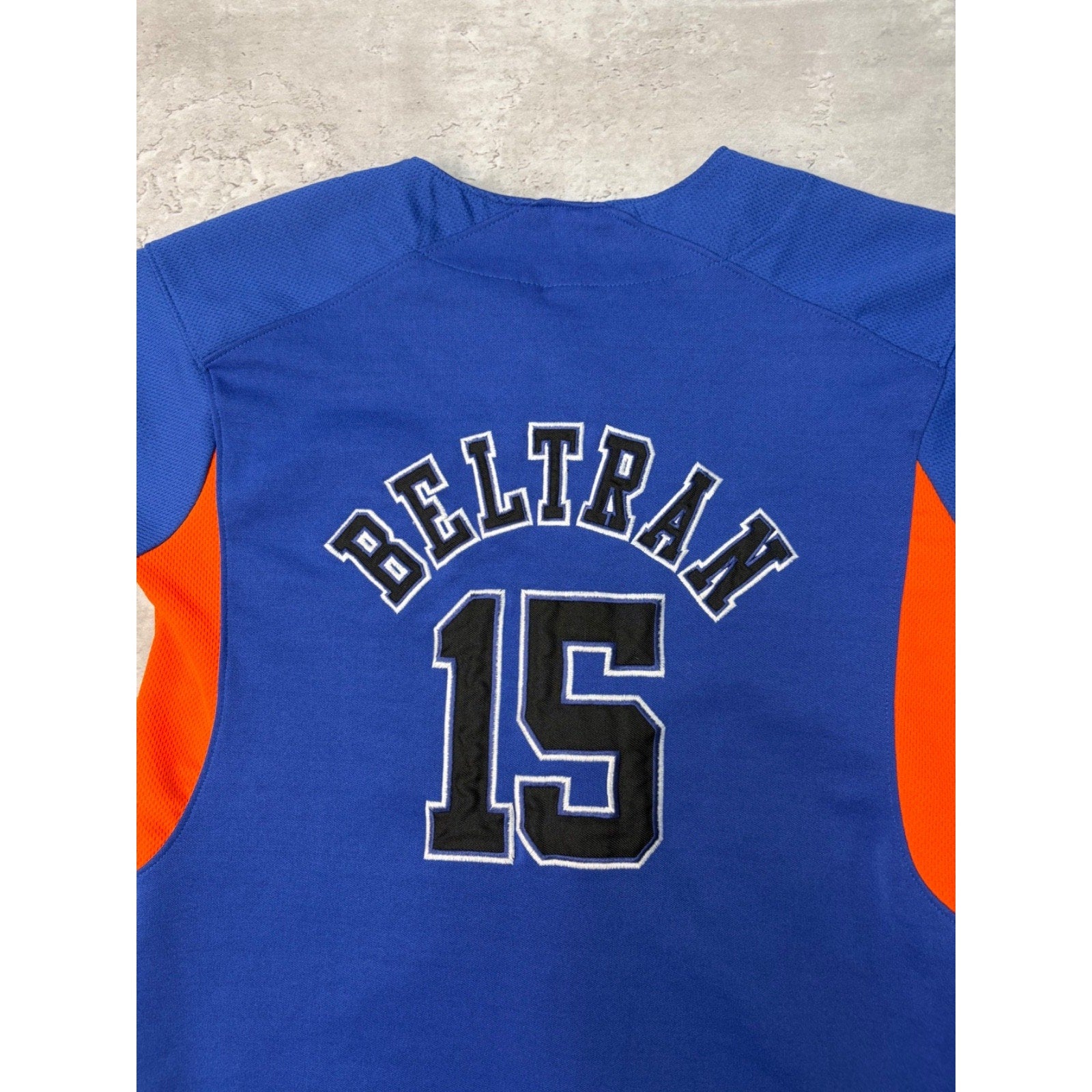 Carlos Beltran #15 New York Mets MLB Stitched Nike Jersey Size Large YOUTH