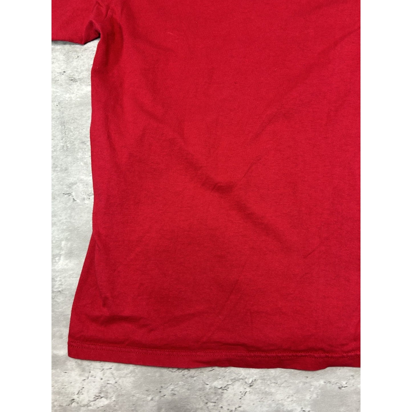 Vintage 90s Nike Classic Embroidered Swoosh T-Shirt Size XL Red