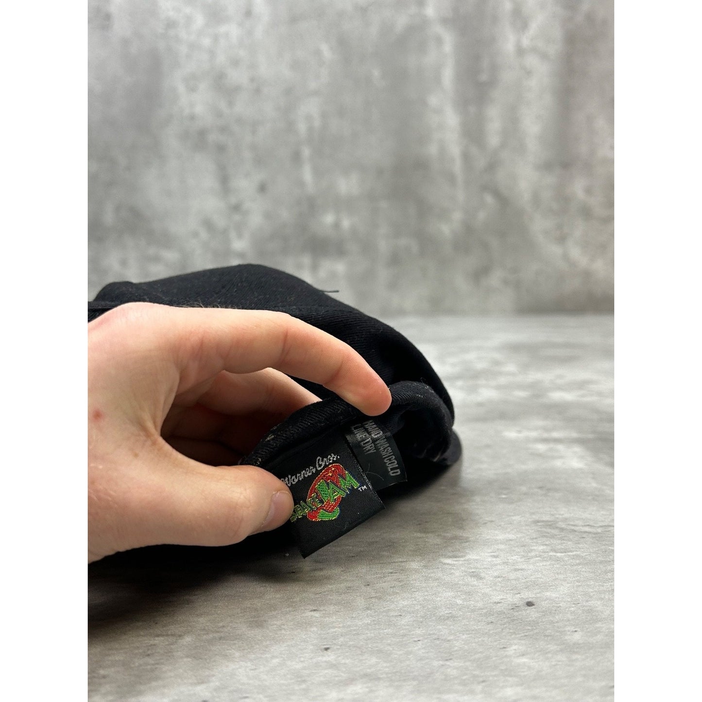 Vintage 1996 Space Jam Embroidered Logo Movie Promo Snapback Hat OSFA